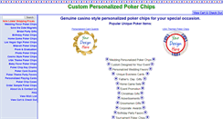 Desktop Screenshot of custom-personalized-poker-chips.com
