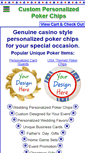 Mobile Screenshot of custom-personalized-poker-chips.com