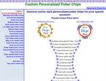 Tablet Screenshot of custom-personalized-poker-chips.com